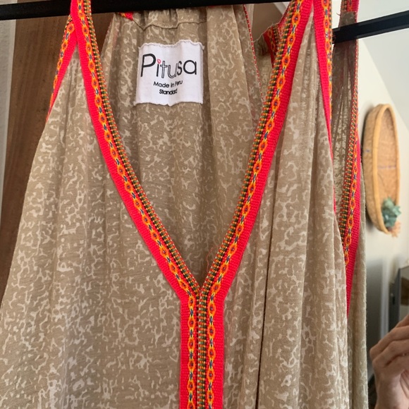 Pitusa sundress in nude. - Picture 5 of 5